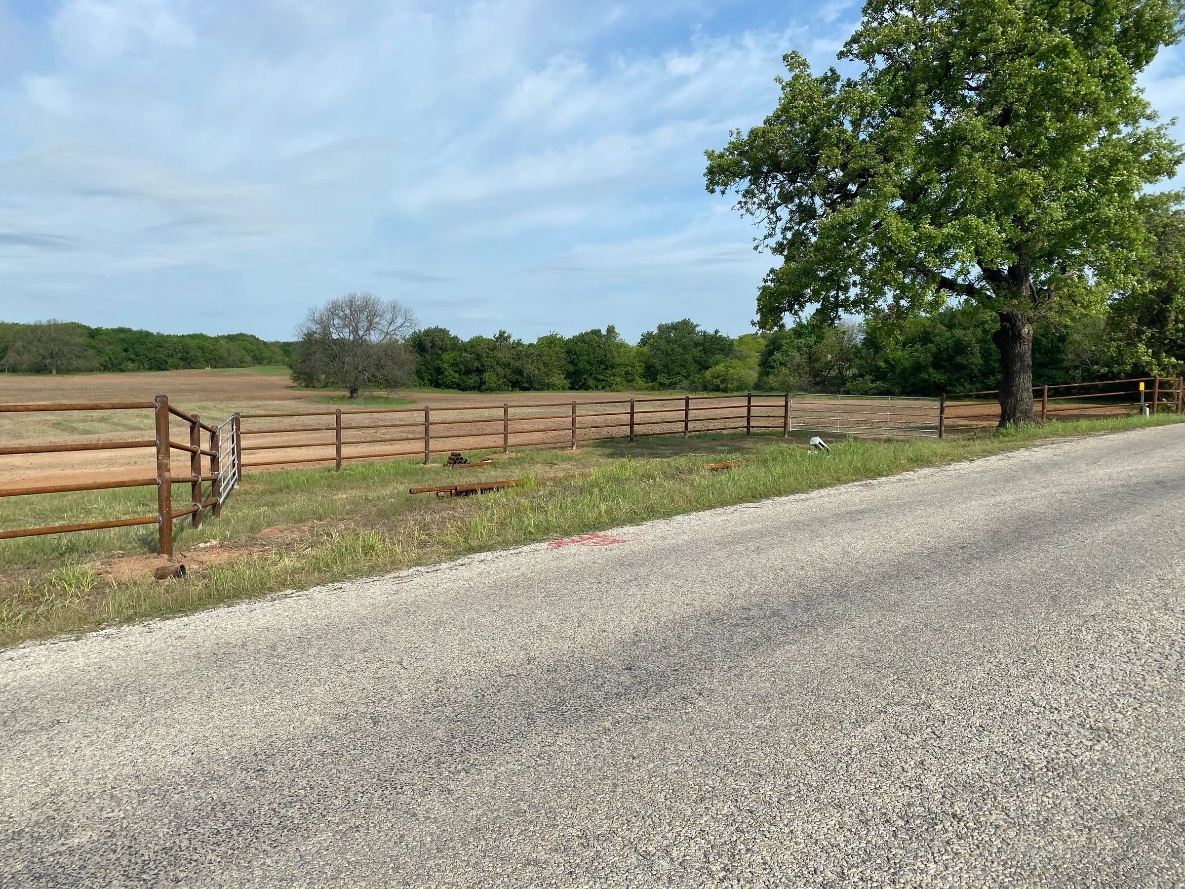 Multi-Rail Pipe Fence
